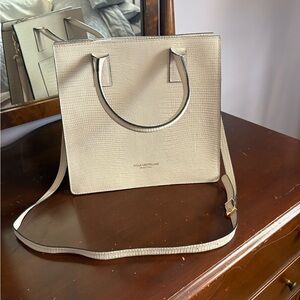 Vera Castellani Cream Tote Bag
